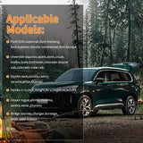 Dog Car Seat Cover for Back Seat - Heavy-Duty Hard Bottom Extender, Waterproof & Non-Slip Chew-Proof SUV/Truck Travel Bed for Aggressive Chewers