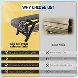 Dog Treadmill with Disc Brake, Resistance Adjustment, Paw-Friendly PE Slatmill & Speedometer - Heavy Duty Dog Treadmill for Large & Medium Dogs, Supports Up to 300 lbs, Easy to Move