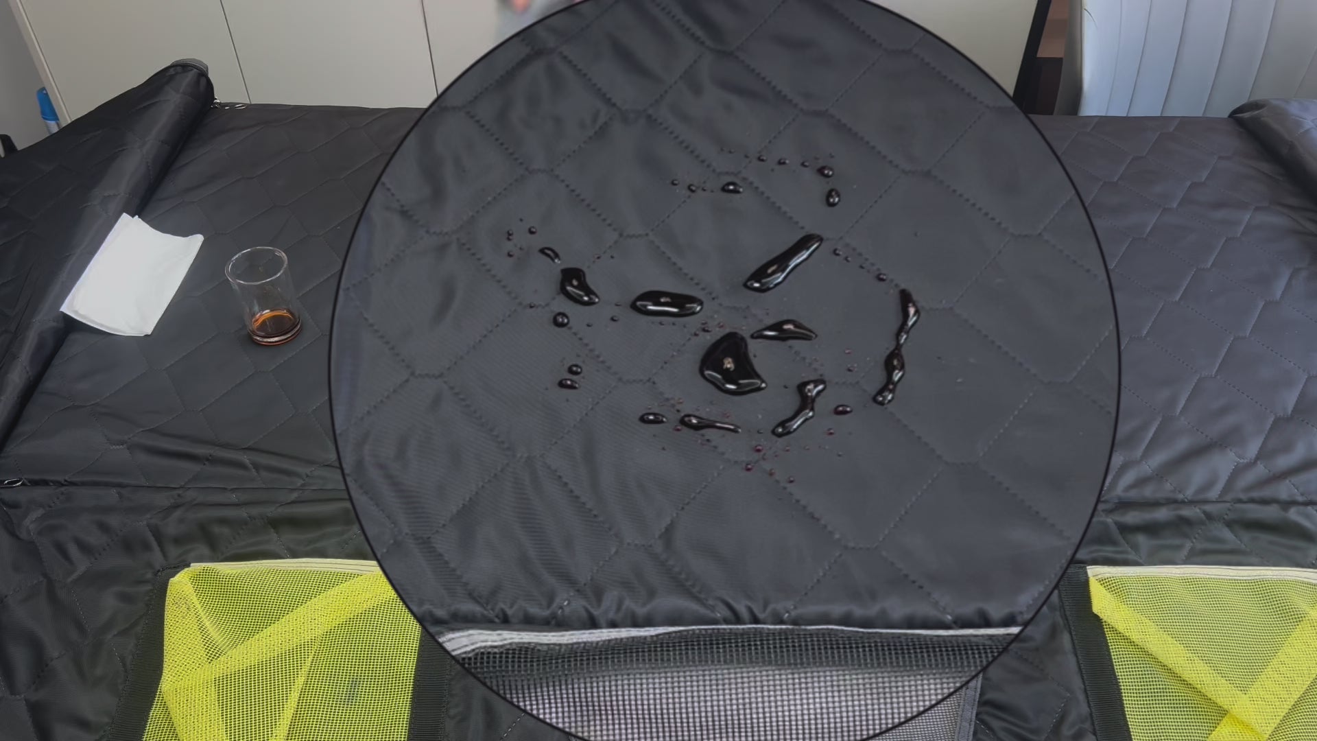 Dog Car Seat Cover for Back Seat - Heavy-Duty Hard Bottom Extender, Waterproof & Non-Slip Chew-Proof SUV/Truck Travel Bed for Aggressive Chewers